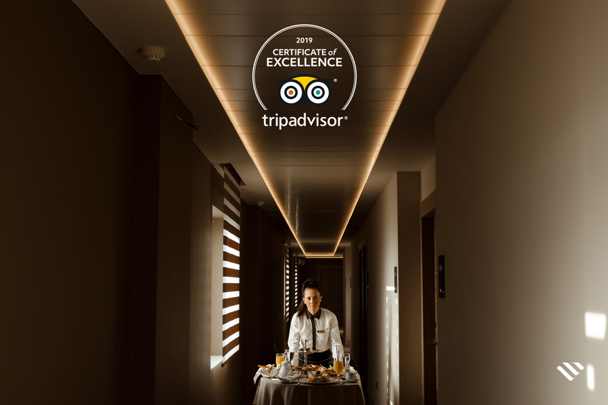 Το ξενοδοχείο Grand Hotel Palace βραβεύτηκε για άλλη μια χρονιά με το πιστοποιητικό διάκρισης του Tripadvisor 2019